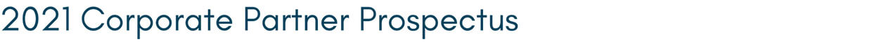 2021 Corporate Partner Prospectus