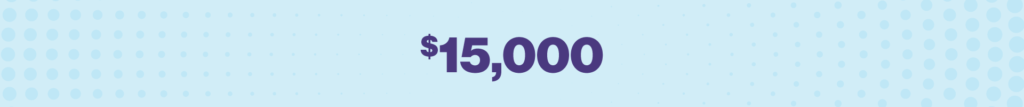 $15,000