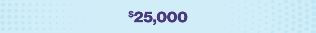 $25,000