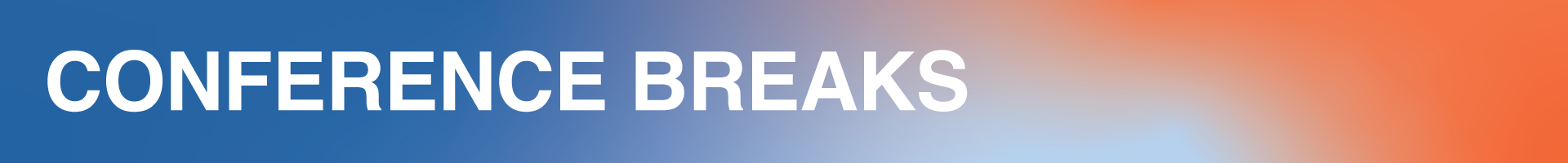 Conference Breaks